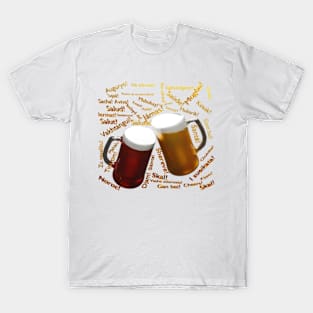 "Cheers" in different languages T-Shirt